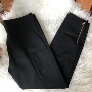 Loft Black Tapered Slacks